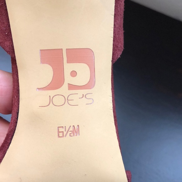 Burgundy/wine color heels - Picture 6 of 7